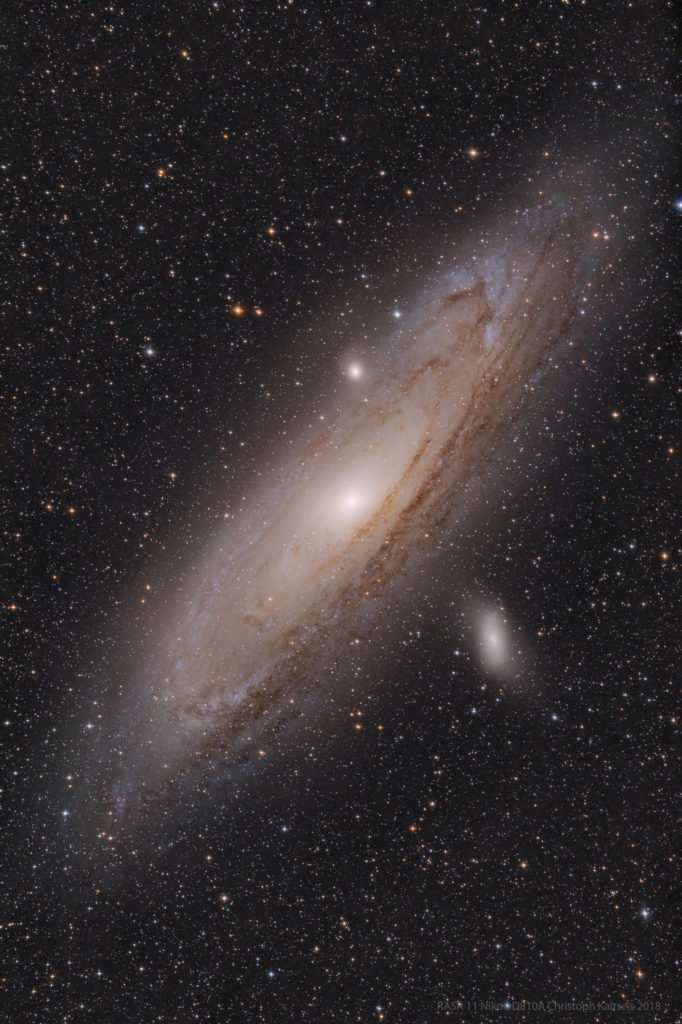 M31 aufgenommen mit Celestron RASA 11 f2.2 - Christoph Kaltseis