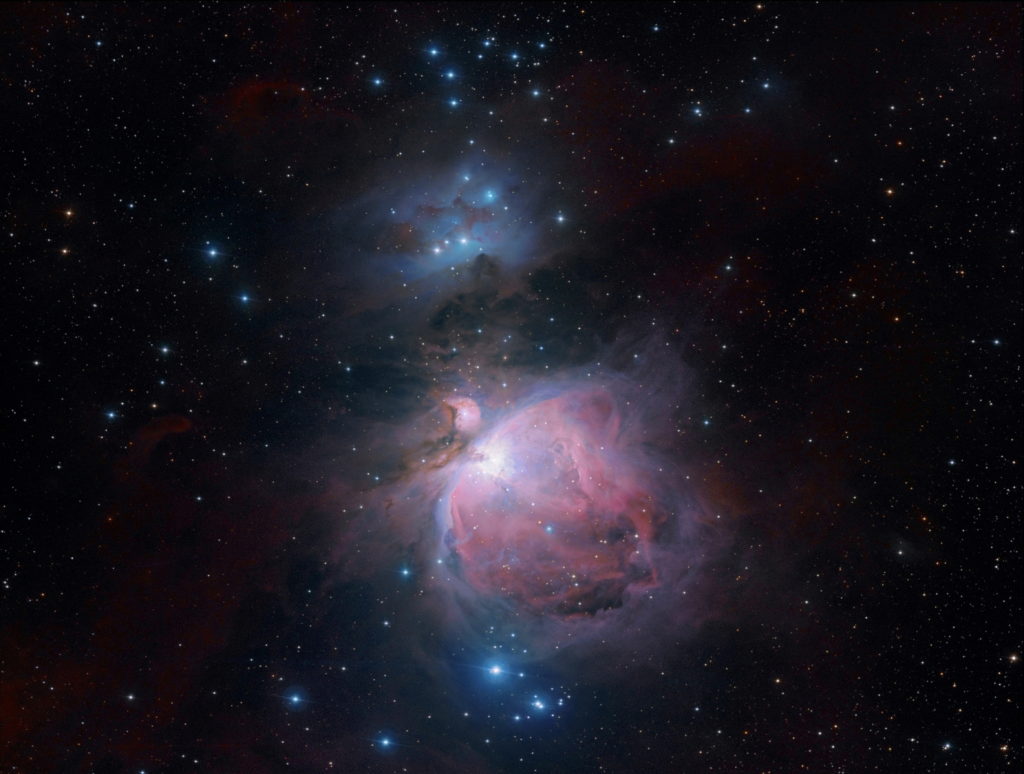 M42 Orion-Nebel aufgenommen mit Celestron RASA 8" - Michael Jäger