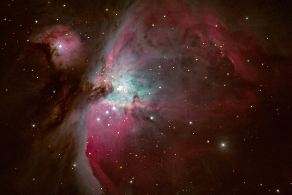 Orionnebel M42 aufgenommen mit Celestron 9,25 - Franz Fuchs