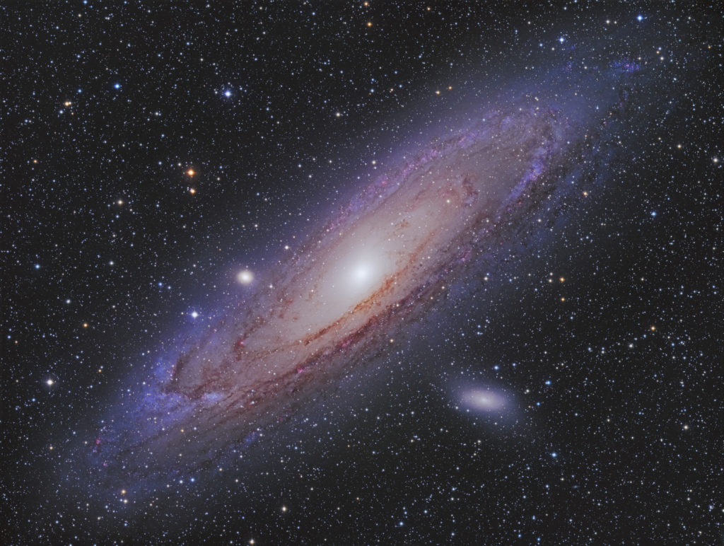 M31 Andromedagalaxie aufgenommen mit Celestron RASA 8" - Christoph Kaltseis