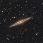 NGC891 aufgenommen mit Celestron C14 Edge HD f11 - Christoph Kaltseis