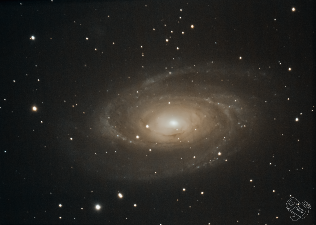 M81 - Bodes Galaxie aufgenommen mit Celestron C8 EHD - Pierre Timoteo