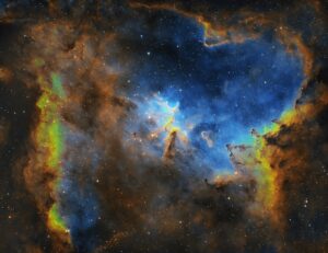 Heart Nebula aufgenommen mit Celestron C14 Edge HD + Hyperstar II - Daniel Köhn